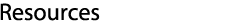 Resources